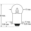 Ampoule BAES 5,4W 17x30 mm type krypton