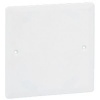 Couvercle universel carré Batibox 100x100mm pour boîte D85mm