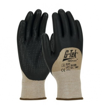 Gants Neofaom picot 3/4 enduit tactile T8