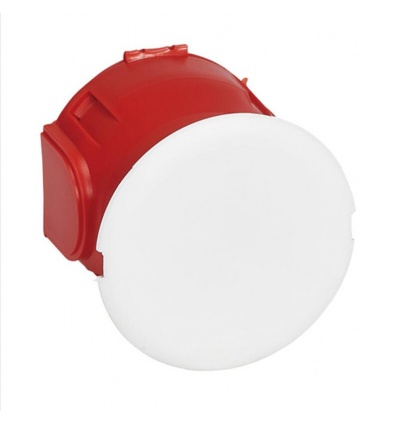 Boîte luminaire BATIBOX Legrand maçonnerie couvercle de finition pour applique 089246