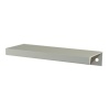 Poignée tirette en aluminium P0333 - entraxe 128 mm - longueur 147 mm - finition nickel mat