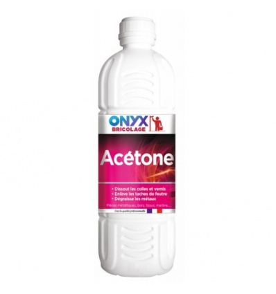 Acétone bidon de 1 litre