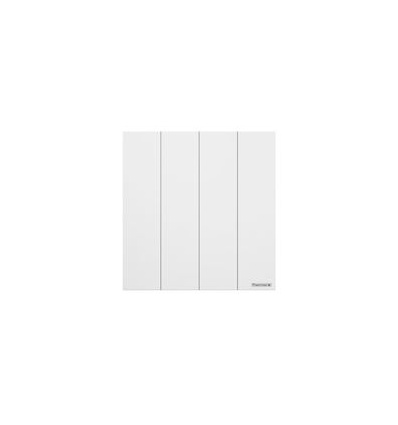 Radiateur Chaleur douce Kenya 3 horizontal blanc 0750W