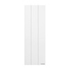 Radiateur Chaleur douce Kenya 3 vertical blanc 1500W