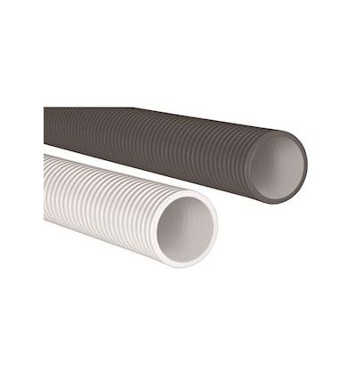 Conduit Optiflex circulaire gris antibactérien D90 50 mètres