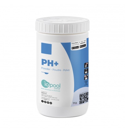 pH+ (Réhausseur de basicité en poudre) - 1kg - Iopool