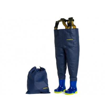 Waders PVC enfant KIDSPLAY BLEU MARINE