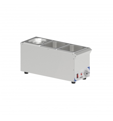 BAIN MARIE À SAUCE 3 X GN 1/6 COMPACT - CASSELIN