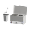 BAIN MARIE À SAUCE COMPACT 2 CUVES - CASSELIN