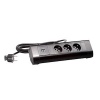 Bloc bureau 3 PC 2PT chargeur double USB cordon 3m