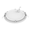 FLAT CCT Downlight plat rond fixe blanc 110DEG LED 12W 770lm 30004000K CCT