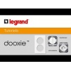 Sortie de câble standard dooxie finition blanc