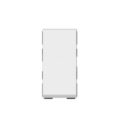 Poussoir ou poussoir inverseur Mosaic EasyLed 6A 250V 1 module blanc