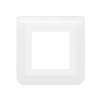 Plaque pour 3 x 2 modules horizontal BLANC LEGRAND 078802L