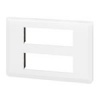 Plaque de finition Blanc MOSAIC Legrand 078836L