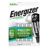 Pile rechargeable AAA 800 mAh x 4 rechargeable des centaines de fois