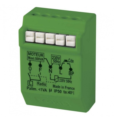 Micromodule RADIO POWER Yokis pour volet roulant encastré MVR500ERP