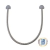 Flexible de porte en inox 30 cm Peinture RAL gris