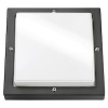 APPLIQUE MURALE INTÉRIEUR ET EXTÉRIEUR BASSI GRAPHITE E27 classe I IP65 - SG Lighting