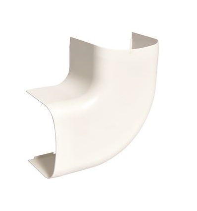 Angle plat p CLM65090 p 65mm h 90mm IK08IK10 PVC rigide RAL 9010 blanc paloma