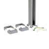 Colonne 1 compartiment LOGIX 267m aluminium