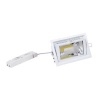 METROPOLIS Downlight rectgl bascul 80DEG LED intég 45W 4200K 4100lm