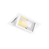 METROPOLIS Downlight rectgl bascul 80DEG LED intég 45W 4200K 4100lm