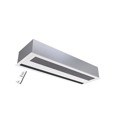 Rideau dair encastré horizontal chauffage électrique 12kW longueur 15 m