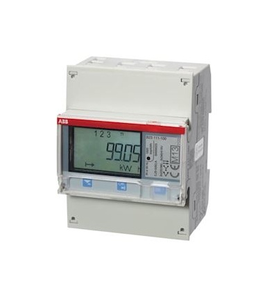 Compteur B23 Triphase Mesure Directe 65A Steel Mid