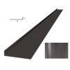 Plat de battement 2,2m largeur 70mm marron - EUROPLIAGE