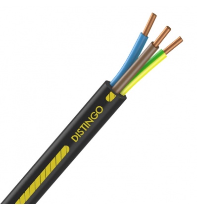 Cable rigide R2V Distingo cuivre 3G2,5 couronne 25m - NEXANS