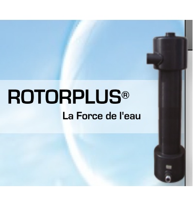 Filtre ROTORPLUS® - PEHD avec connections INOX Mâles 2'' - Aquahyper