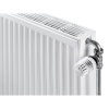 Radiateur eau chaude acier horizontal habillé Compact All In RAL 9016 type 22 H400xL700 872W