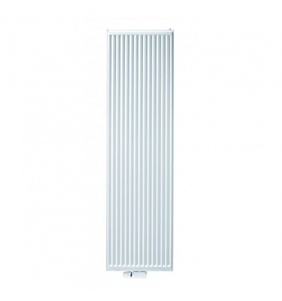 Radiateur eau chaude acier vertical habillé Vertex RAL9016 type 21 H1800xL400 1332W