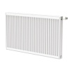 Radiateur eau chaude acier horizontal habillé Novello 8 connections RAL9016 type 21 H600xL400 538W