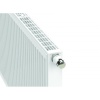 Radiateur eau chaude acier horizontal habillé Novello 8 connections RAL9016 type 21 H700xL500 765W