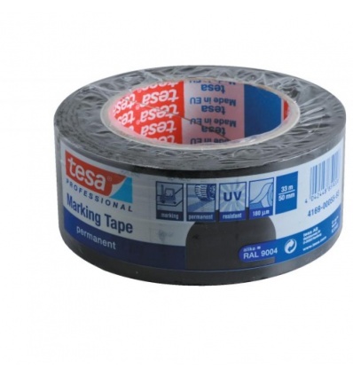 Adhésif plastifié de marquage au sol permanent TesaFLEX PVC 4169 bleu rouleau de 33mx50mm masse acrylique 180µ