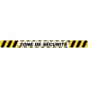 Bandeau signalétique sol adhésive 1200 x 200 mm Protection respect des distances