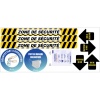 Kit de prévention signalétique adhésif 10 éléments