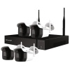 Kit vidéosurveillance Wifi 4 caméras 1 enregistreur WIKIT004S02NB