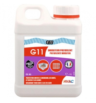 Inhibiteur polyvalent G11 pour chauffage central bidon de 1l