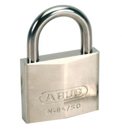 Cadenas à clés corps laiton chromé anse inox type 84 IB anse longue 84IB50B125