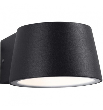 Applique murale extérieure LED Capea 5 W IP65 3000K alu noir