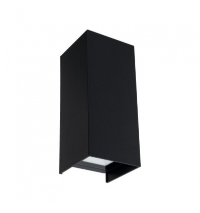 Applique murale extérieure LED Flame 2x28 W IP65 3000K alu anthracite