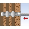 Tamis métallique dinjection FIS H perçage 12 mm pour tiges Ø 6 à 8 mm boîte de 10 longueurs de 100cm