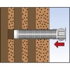 Tamis métallique dinjection FIS H perçage 16 mm pour tiges Ø 10 à 12 mm boîte de 10 longueurs de 100cm