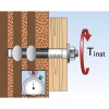 Tamis dinjection FIS H K 130 mm à 200mm perçage 18mm boîte de 10 tamis 10 collerettes réglables et 2 prolongateurs