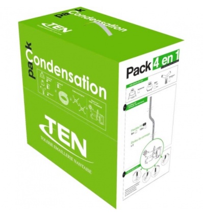 Pack cheminée 4 en 1 Condens Ø 80 mm