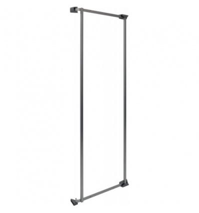 Kit de cadre pour meuble de cuisine Tandem Side hauteur 800 x largeur 600 mm finition anthracite 2 étagères