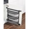 Kit de cadre pour meuble de cuisine Tandem Side hauteur 800 x largeur 600 mm finition anthracite 2 étagères